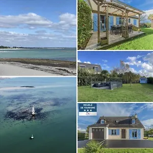 Belle Maison Rénovée, 5mn à Pied De La Mer, Classée Meublé De Tourisme 3 étoiles Île-Tudy